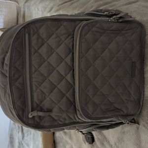 Vera Bradley Commuter Backpack Grey